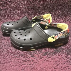 Crocs CLASSIC ALL-TERRAIN IKAT‎ CLOG Men's Size 12  Adjustable Sports Mode Black
